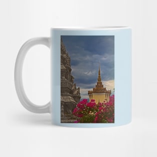 Cambodia. Phnom Pehn. On the grounds of the Royal Palace. Mug